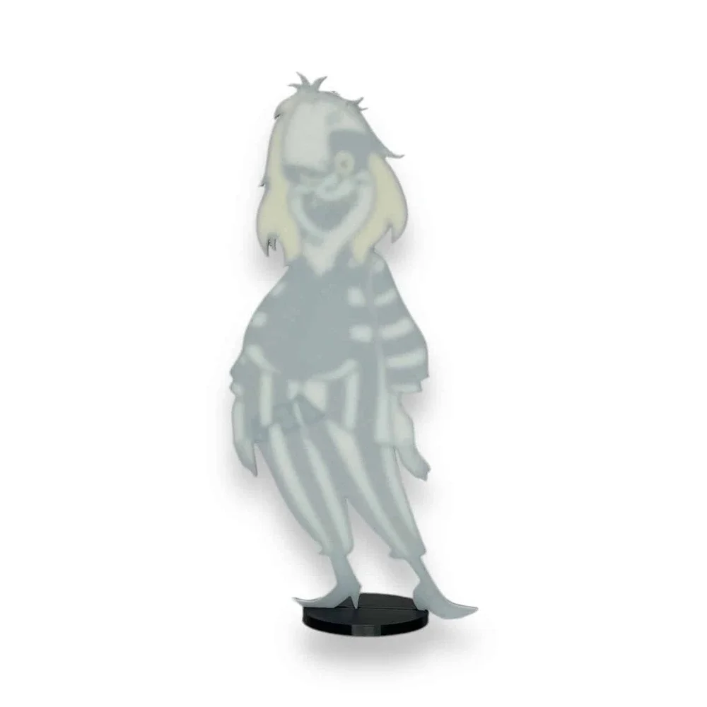 Cartoon Beetlejuice Figurine – Unique Halloween Tabletop Decor